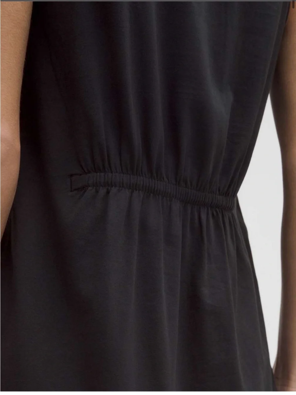 lululemon athletica Black High Neck Sleeveless Mini Dress
